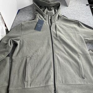 VRST Pinnacle Polar Fleece Zip Up Jacket Coat Pewter Gray Mens Large New